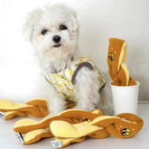 Pikapet Treat-Hiding Snuffle Bread Squeezing Dog Toy